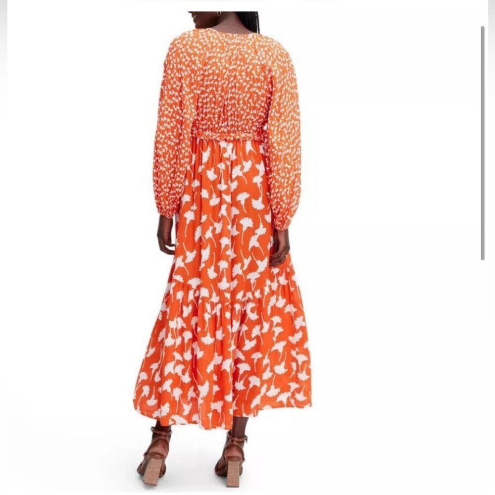 DVF x Target women’s vibe ginko cherry tomato dress Diane von Furstenburg, XS - Picture 4 of 7